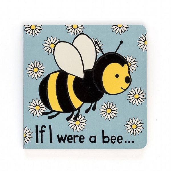 A sweet little board book with textured pages to make bedtimes more fun. The book If I were a Bee is about a busy bee.