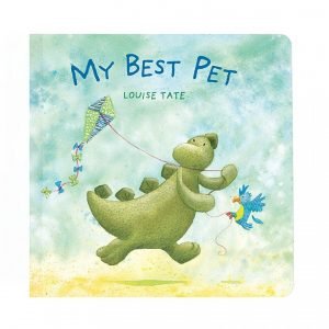 A sweet storybook about a cute dinosaur called My Best Pet