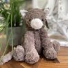 The cutest cuddly cat from the Fuddlewuddle range from Jelly cat. WIth a lovely soft brown body and white ears and nose.