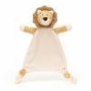 A velvet soft soother lion toy with thick corduroy body