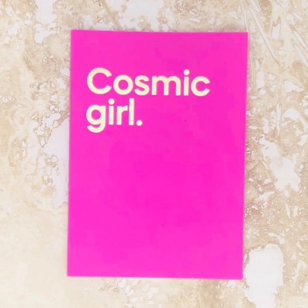 Cosmic Girl Card