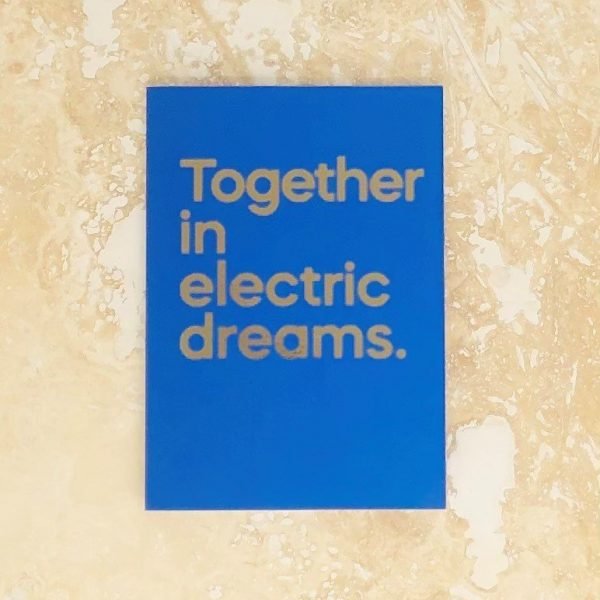 Together in Electric Dreams Card