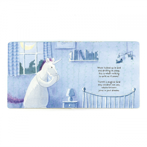 A sweet book from Jellycat about a Unicorn called Magical Unicorn Dreams