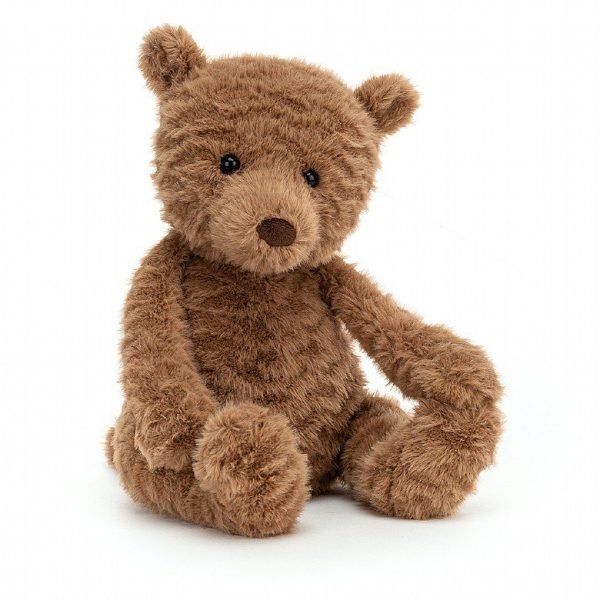 A wonderful cuddly teddy bear with gorgeous soft cocoa brown fur