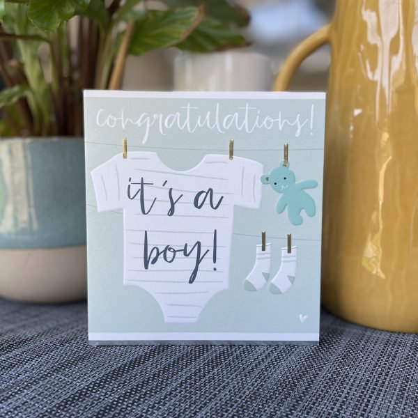 Its A Boy Card