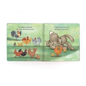A sweet book from Jellycat about a cute bashful bunny. The book is called Little Me.