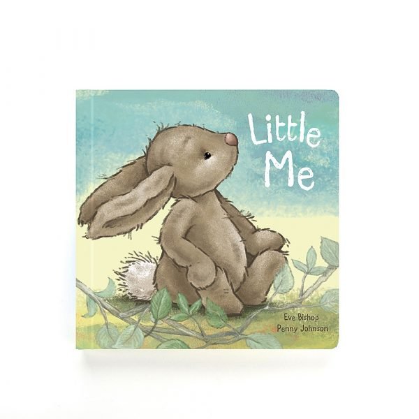 A sweet book from Jellycat about a cute bashful bunny. The book is called Little Me.