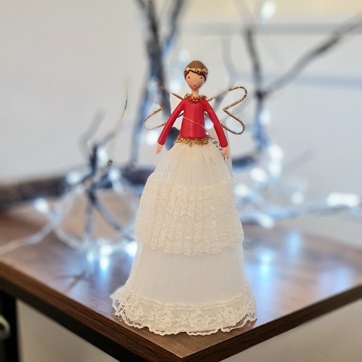Fairy Tree Topper by Gisela Graham at The Dotty House