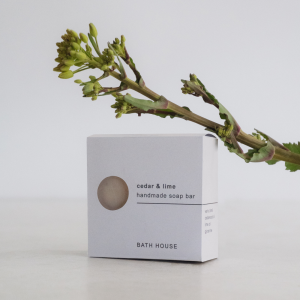 Cedar and Lime Handmade Soap