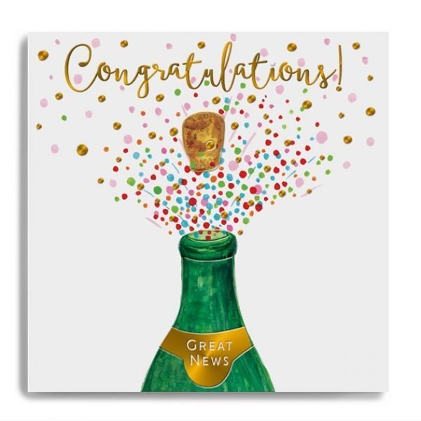 Congratulations Great News Card
