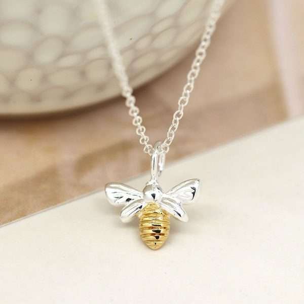 Bee Pendant Necklace