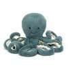 Jellycat Storm Octopus cuddly toy in dusky blue