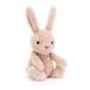 Jellycat Tumbletuft Bunny soft toy with soft coffee coloured tousled fur