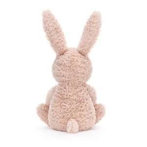 Jellycat Tumbletuft Bunny soft toy with soft coffee coloured tousled fur