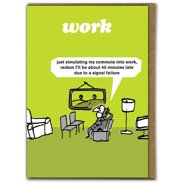 Work Commute Card