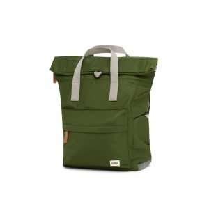 A brilliant medium sized backpack with two back straps and two carry straps. The bag has a large external pocket and internal pockets and a padded section for storing a laptop.