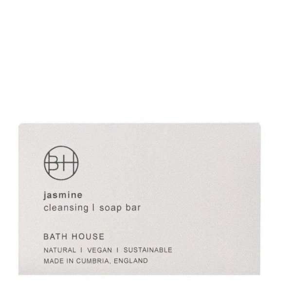 A lovely JAsmine scented soap which is presented in a white cardboard box