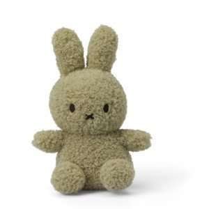 Green Miffy Soft Toy with teddy bear fluffy soft fur. Made from 100% recycled materials