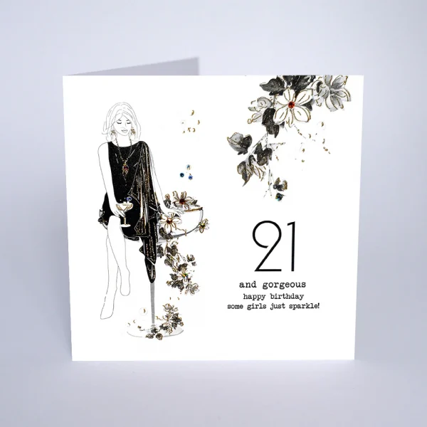 21 and Gorgeous Card