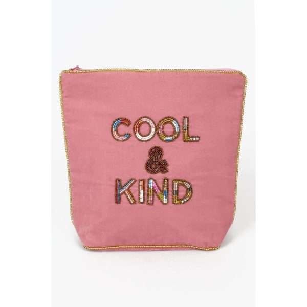 Cool and Kind Velvet Make Up Bag