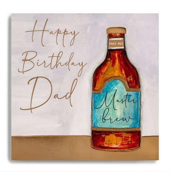 Dad Master Brew Birthday Card