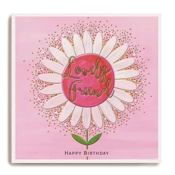 Lovely Friend Daisy Card