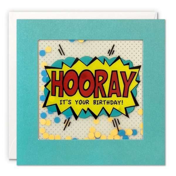 Kapow Hooray Birthday Card