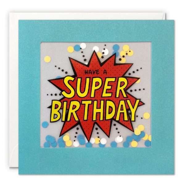 Kapow Super Birthday Card