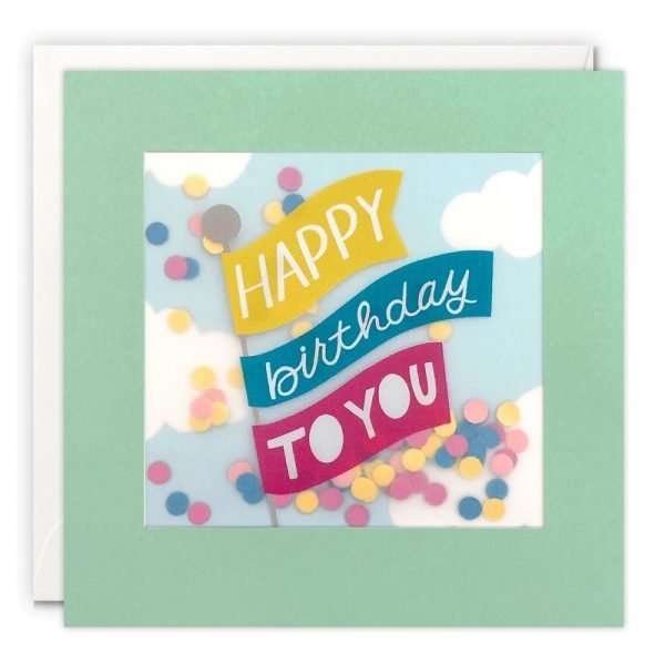 Flags Birthday Card