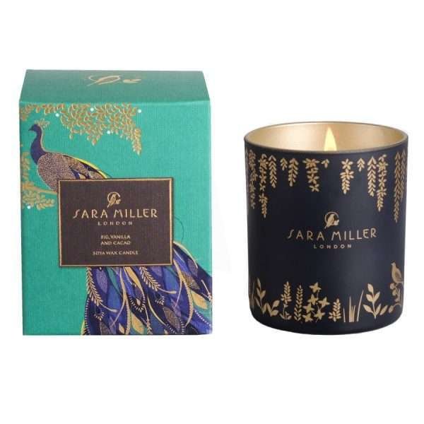 Sara Miller Fig, Vanilla and Cacoa Candle