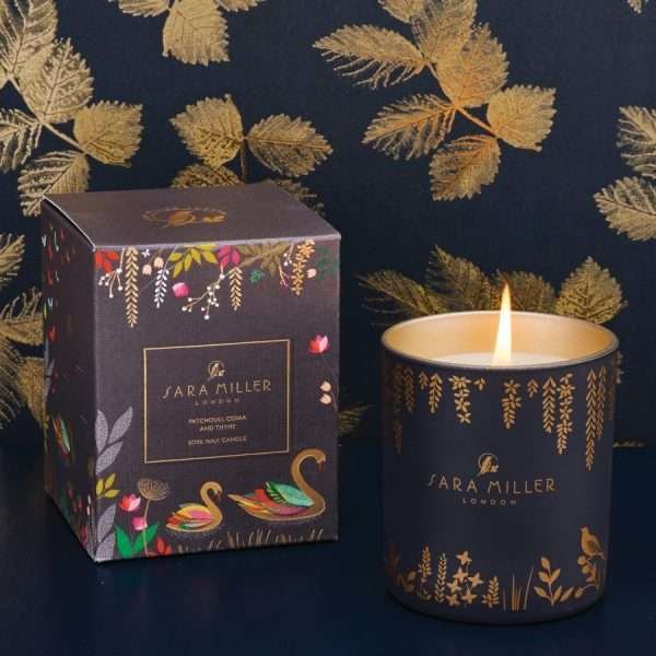 Sarah Miller Patchouli, Cedar and Thyme Candle