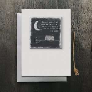 Someone in Heaven Twig Card
