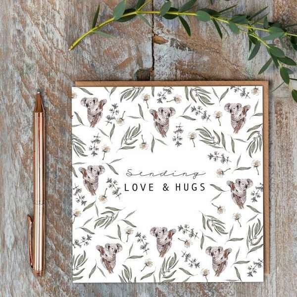 Koala Love & Hugs Card
