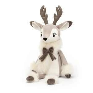 A cuddly toy reindeer from Jellycat