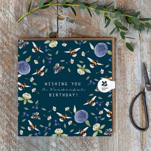 Bees Wonderful Birthday Card