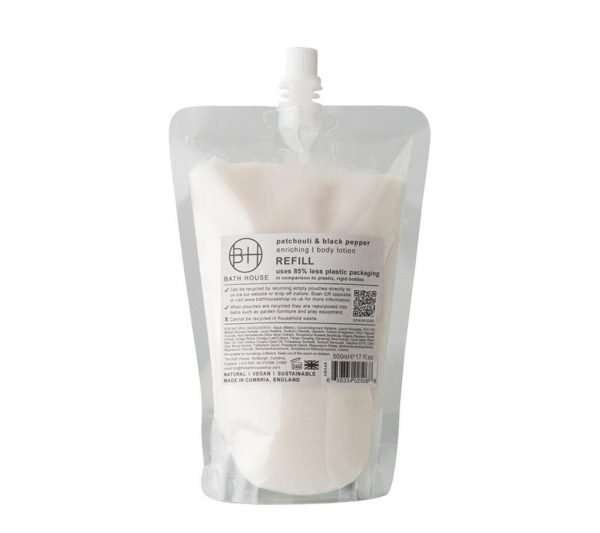 Patchouli and Black Pepper Body Lotion Refil