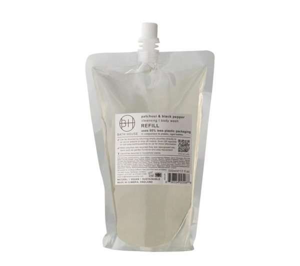 Patchouli and Black Pepper Body Wash Refil