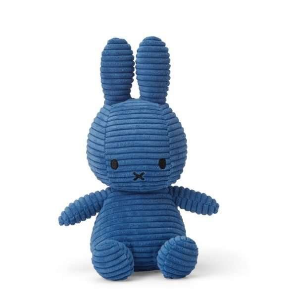 Cobalt Blue Corduroy Miffy Soft Toy