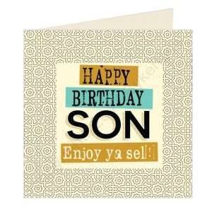 Son Geordie Birthday Card