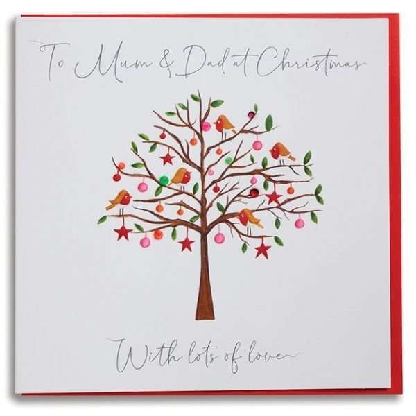 Mum and Dad Christmas Card