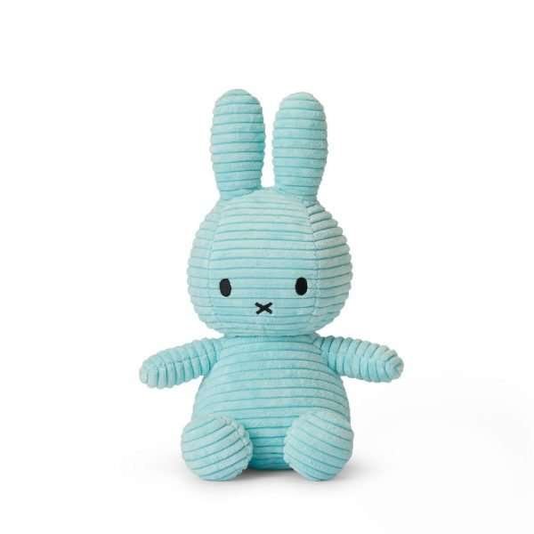 Turquoise Corduroy Miffy Soft Toy