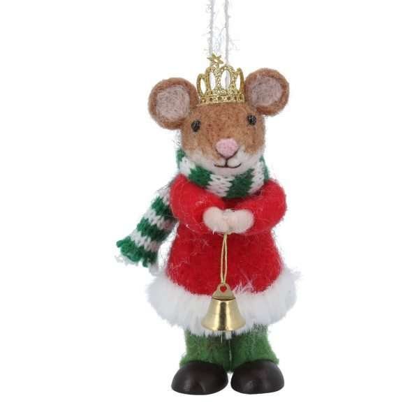 Felt Christmas Mouse