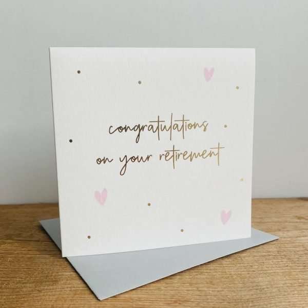 Congratulations on Your Retirement Card