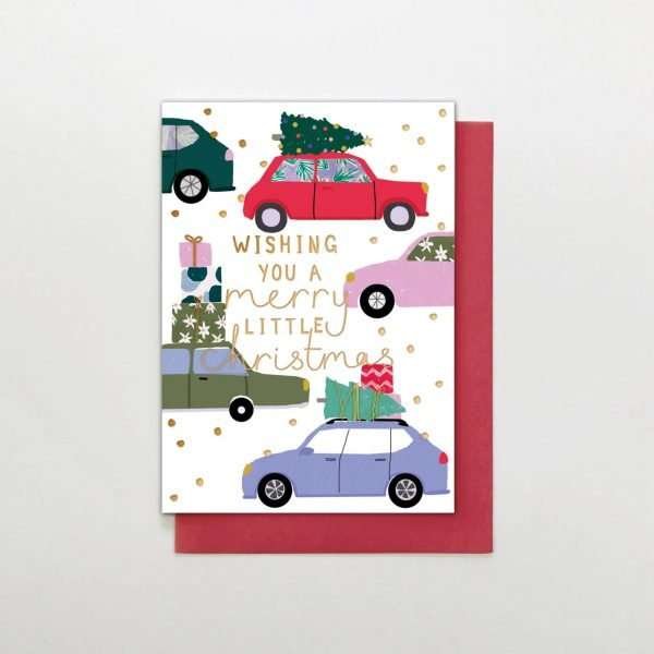 Christmas Cars Card