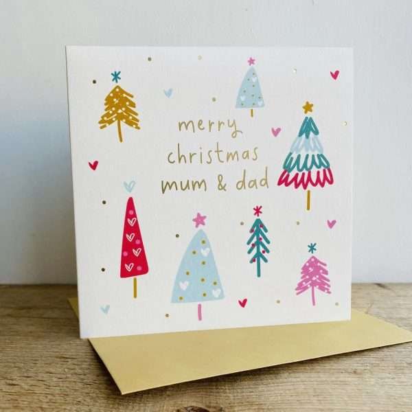 Mum and Dad Christmas Card