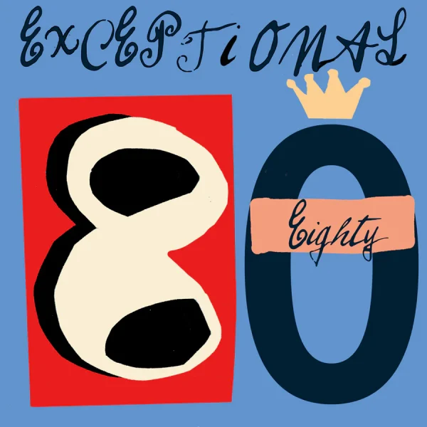 Exceptional 80 Birthday Card