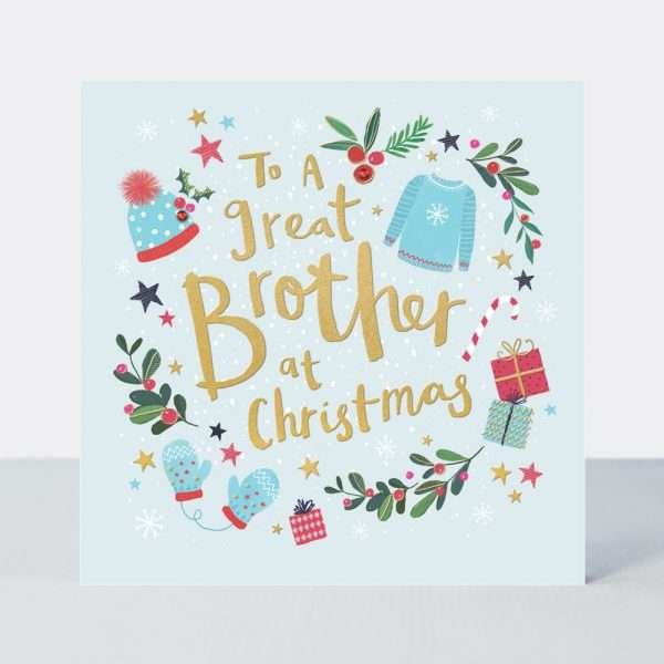 Great Brother Christmas Card
