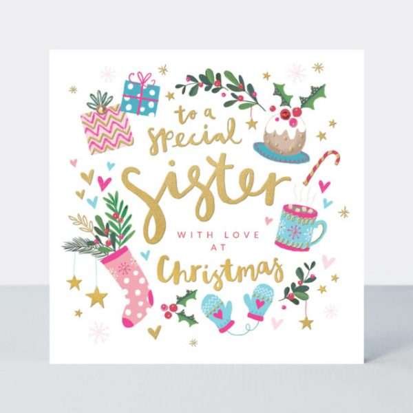 Special Sister Christmas Card