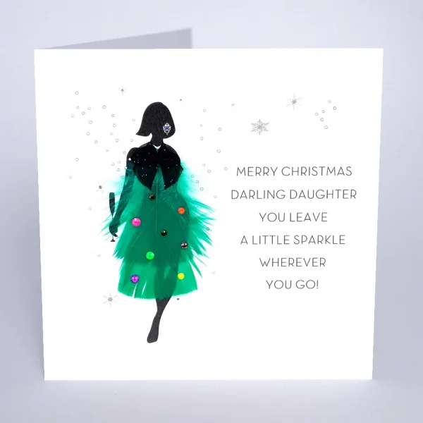 Darling Daughter Christmas Card