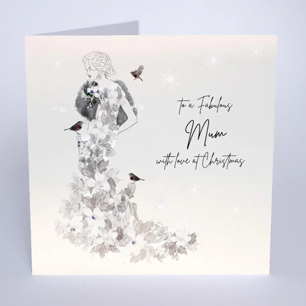 Fabulous Mum Christmas Card